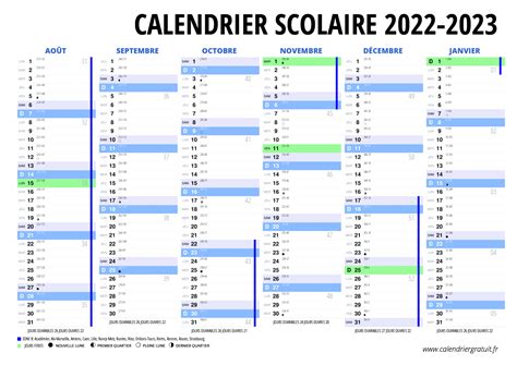 calendrier cp 2023 2024 zone b